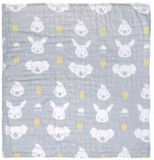 Playgro Муселиново одеяло 70х70 FAUNA FRIENDS