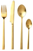 Стоманен прибори за хранене 16 бр. в месингов цвят Brass – Bitz