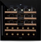 Klarstein Vinsider 36 Built-In Uno, охладител за вино за вграждане, 36 бутилки, 92 литра, неръждаема стомана