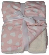 CANGAROO Одеяло в кутия SHAGGY РОЗОВО