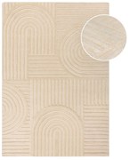 Бежов вълнен килим 200x290 cm Zen Garden - Flair Rugs