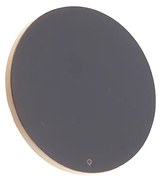 Дизайнерски стенен аплик сив 16,5 см с LED - Skyf