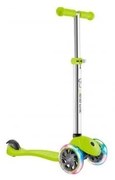 Globber  -  Тротинетка за деца Primo Lights със светещи гуми и регулируема височина - Светло зелена