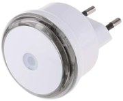 LED нощна лампа за контакт с фотосензор 3xLED/0,5W/230V