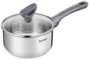 Касерола Tefal Daily Cook G7122255, 16 см, 1 л, Мерителна скала, Титаниево покритие, Индукция, Сив