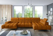 Ъглов диван Pallase plus-Right-Orange
