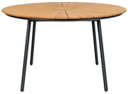 Кръгла трапезна маса от масивно тиково дърво ø 130 cm Cleveland – House Nordic