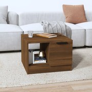 817077 vidaXL Кафе маса, кафяв дъб, 50x50x36 см, инженерно дърво