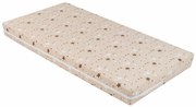 KIKKA BOO Матрак SIESTA 60/120/10 см STARS BEIGE