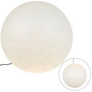 Модерна външна лампа бяла 77 см IP65 - Nura