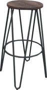 Бар столове Arco Wood-Black