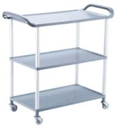 Количка на 3 нива 72x34x74.5см сива GX-032F