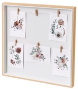 Рамка за стена в естествен цвят 43x43 cm - Casa Selección