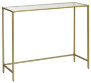 Златна конзолна масичка CIREL