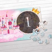 Картонен пъзел А4 със снимка - Принцеса