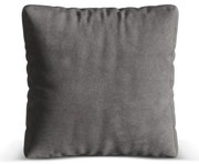 Сива кадифена възглавница за модулен диван Martina – Micadoni