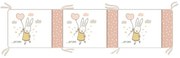 KIKKA BOO Обиколник за легло 180 см. RABBITS IN LOVE