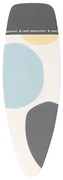 Калъф за маса за гладене Brabantia D 1003456, 135x45 см, 8 мм, Топлоустойчива зона за ютия, Бял/Сив