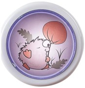 Rabalux 76072 - LED Детска нощна лампа HEDGY LED/0,3W/2xAA 6000K