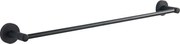 Aqualine - Стенна закачалка за кърпи SAMBA 7,3x64,5 см черен
