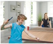 Woody - Комплект за тенис на маса с две хилки, топчета и мрежа