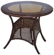 San Valente - Градинска маса 46-1 - 75 х 75 см кафява