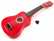 Дървена играчка - Китара червена &quot;Guitar 21&quot; Red - Viga Toys