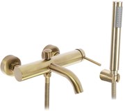 Смесител за вана Rea Spot Brush Gold