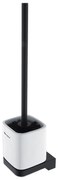 NIMCO MAC 29094KN-90 - Четка за тоалетна със стенен монтаж MAYA бял/матов черен