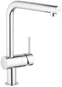 Кухненски кран Grohe Minta με σπιράλ-Glossy silver