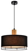 Полилей на кабел ARDI 1xE27/40W/230V черен/кафяв