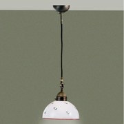 Kolarz 731.30.69 - Пендел NONNA 1xE27/75W/230V Ø 20 см червен