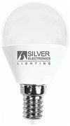 Сферична LED крушка за лампа Silver Electronics E14 7W Топла светлина - 3000K
