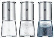 WMF - Комплект 3 бр. мелнички за подправки DE LUXE неръждаема стомана