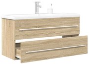 3324966 vidaXL Комплект мебели за баня от 2 части, дъб сонома, инженерно дърво