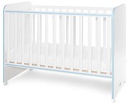 LORELLI Classic Легло 60/120 см. SWEET DREAM БЯЛО/ BABY BLUE