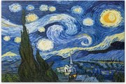 "Starry Night" TopMebel картина на платно с дигитален печат 100x70x3cm