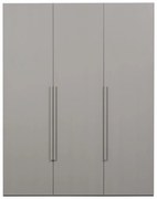 Сив модулен гардероб 165x210 cm Rens - WOOOD