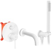 Смесител за вана Rea Lungo White Matt + Box