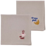 Текстилни салфетки в комплект от 2 бр. 40x40 cm Bistro – Södahl