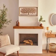 Картина с рамка atmosphera Eka, Дърво 78x38 см, Ефект алуминий