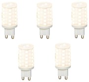 Комплект от 5 смарт G9 LED крушки 2.5W 250 lm 2700K - 6500K