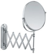 WENKO 3656241100 - Козметично огледало TELESCOPE DELUXE 23x38 см, гланцов хром