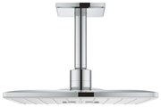 Ceiling Душ глава с рамо Grohe Rain Душ Smart Active ΙΙ-Silver-White