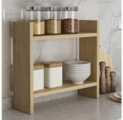 Кафяв стелаж KOREN