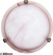 Rabalux Alabastro Таванно осветление (плафони) IP20 E27 1x MAX 60W K 3253