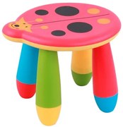 Детско пластмасово столче Калинка - червена