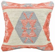 Възглавница за открито от рециклирана пластмаса Теракота, 45 x 45 cm - Green Decore