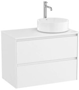 Мебел за умивалник върху плот с две чекмеджета A851727509, 79.4х45.7х58.3см