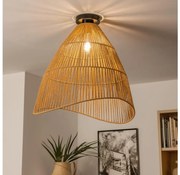 Brilagi - LED полилей за повърхностен монтаж CERIA BOHO 1xE27/40W/230V диаметър 50 см кафяв
